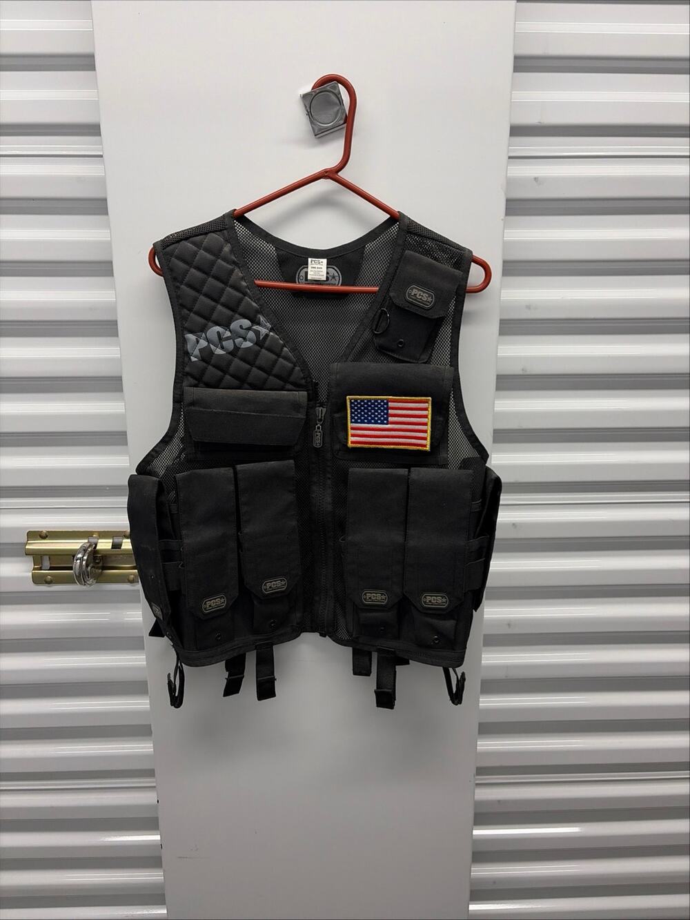 PCS Tactical Vest Outdoor Ultra – Adjustable Airsoft Gear - Preowned